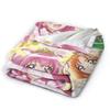 Mermaid Melody Pichi Pichi Pitch Blanket Quality Soft  Throw Blanket Winter Child Couch Chair Funny Bedspread