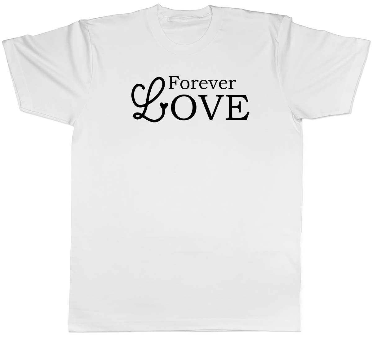 Forever Love Mens Unisex T-Shirt Tee XXXL