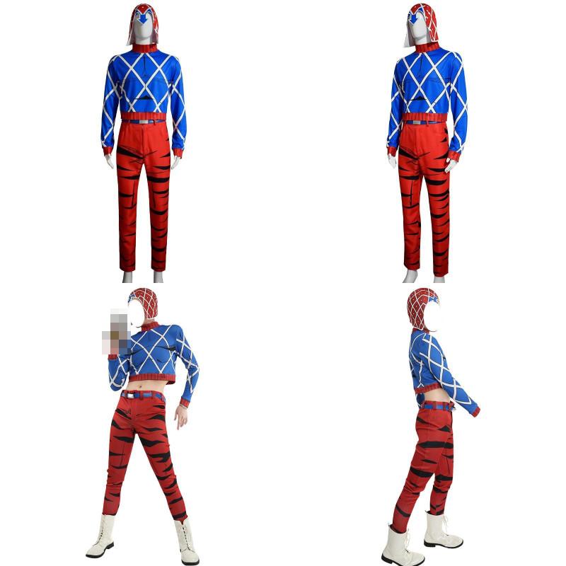 Adventure Bizarre Jojos Cosplay Costume Durable Polyester Anime Enthusiasts