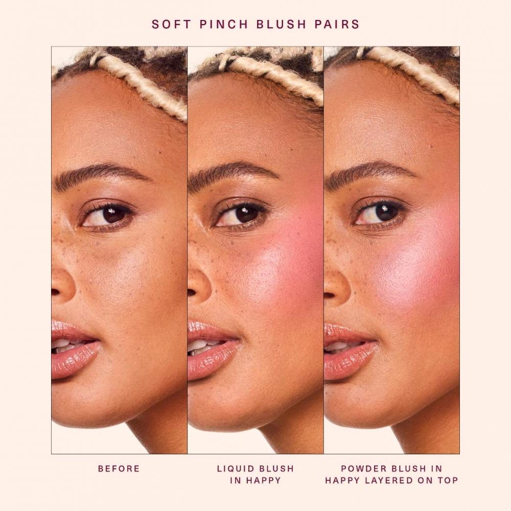 Rare Beauty By Selena Gomez Soft Pinch Luminous Powder Blush 0.098 Oz Happy Cool Pink