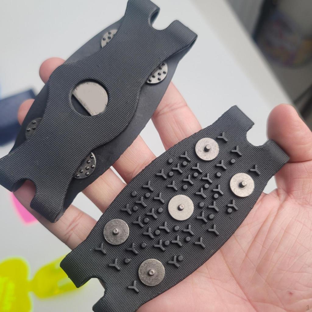 Mačky Proti Skluzu 5 Hrotů Odolné Proti Opotřebení Trakce pro Sněhové Rybaření Lezení