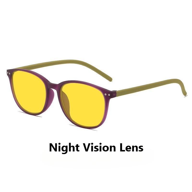 Ochelari Noi Retro cu Viziune Nocturnă Anti Lumină Albastră pentru Bărbați la Calculator, Jocuri și Birou Ochelari de Protecție pentru Ochi