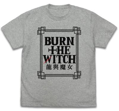 BURN THE WITCH Logo Connecting Character [COSPA] T-shirt Ver. /MIX GRAY-M