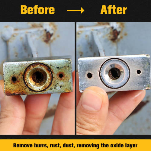 SPEEDWOX 10-Piece Stainless Steel Wire Brush Set with Extension, Pen-Shaped, and Bits for Rust and Paint Removal, Includes Storage Box, Brush-Shaped,