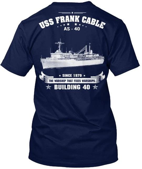 

USS Frank Cable AS 40 T shirt Made in the USA Size S to 5XL 3XL