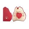 3D Pop UP Love Card for Wife and Girlfriend Gift for Valentines Day Anniversary Wedding Invitation Greeting Thank You Cards