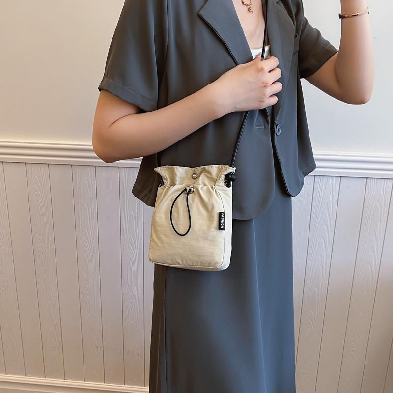 Stylish Casual Crossbody Coin Purse New Minimalist Fashion Phone Bag For Women 2024 Japanese Korean Artistic Lightweight Small Bag