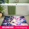Pokemon Lucario & Sylveon Print Non-Slip Floor Mat Doormat