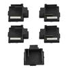 Black 3Pin Terminal Block 3Pin Terminal Block Adapter ABS Material Compatible With Lithium Tools Easy Installation