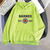Hoodies Sweatshirts Vintage Winter Barnes 1917 Letter Print Hoody Women Kawaii Clothes Hip Hop Casual Unisex Streetwear itself Tops