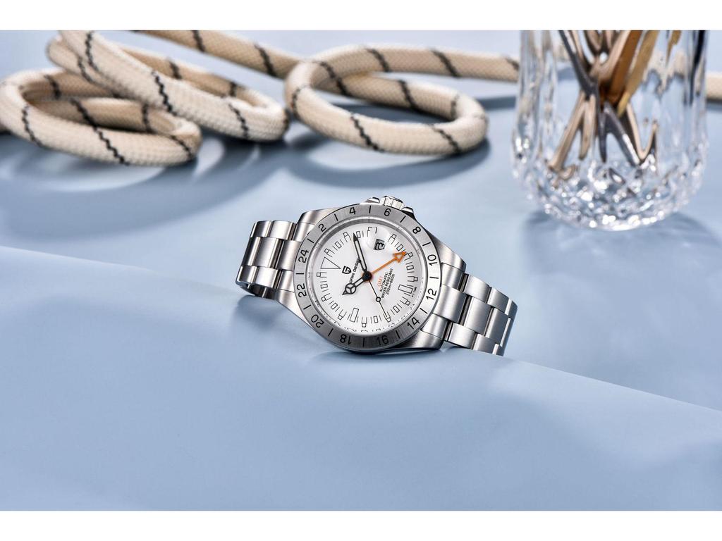 Pagani Design Herren GMT Automatische Mechanische Uhr PD1693