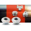 Brass Radiator Air Vent Valve Drain Plug-s Kit Copper Exhaust Valve Set With Wrench And Adapters For Heating System G1/2 G3/4