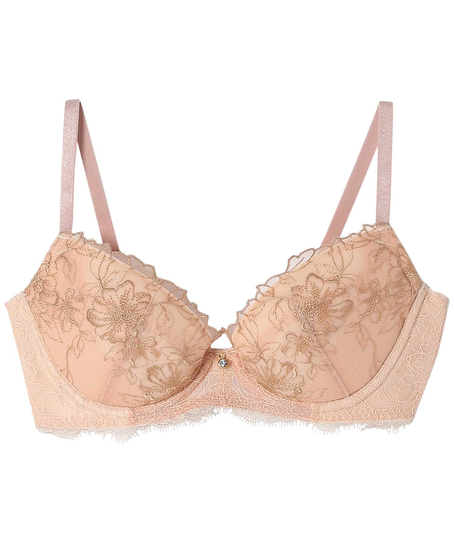 

Бюстгальтер с утягивающим силуэтом и чистым дизайном, подходит до чашки G UP Бюстгальтер-кисть BLH382 OR [Amphi] бока, [BRAsh Up] Женский