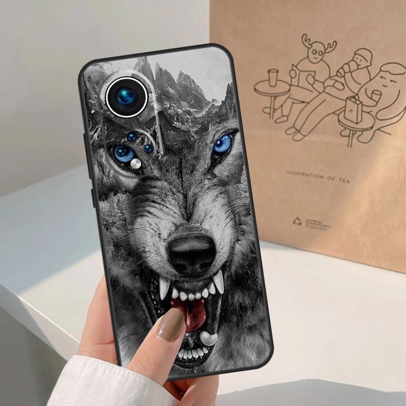Wolf Dog Cat Bird Lion Tiger Animal Case For Honor Magic 8 Pro 5 6 7 Lite Honor 400 200 Pro X9c X9b X9a X8a X8b 50 70 90 Cover