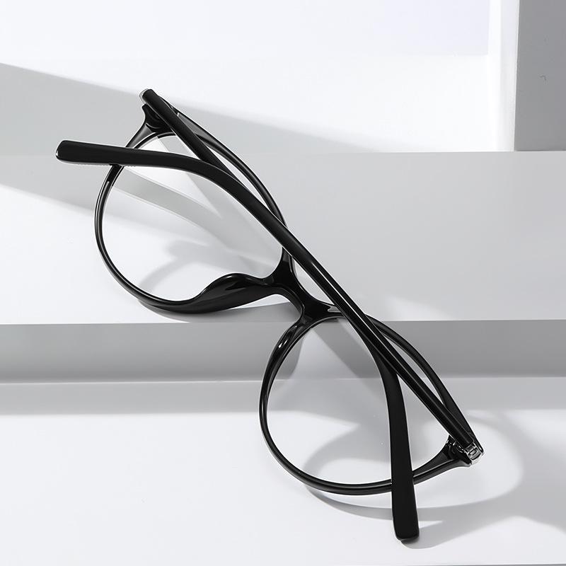 2026 Retro Cat Eye Blue Light Blocking Glasses - Fashionable Literary Commuting Frame 10708
