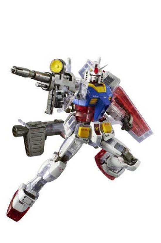 Banpresto Ichiban Kuji Collaboration Mobile Suit Gundam Gunpla A Prize Gundam MG1/100 RX-78-2 Ver.3.0 [Solid Clear/Standard]