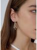 E0535 European & American Christmas Tree Snowflake Zircon Stud & Dangle Earrings for Women
