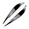 2Pcs Front Headlamp Eye Lid Cover Trim Car Accessories for BMW 4 Series