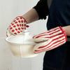 1Pc Thick Cotton Oven Glove Heat Resistant Mitt for Microwave Baking Non-Slip Kitchen Glove