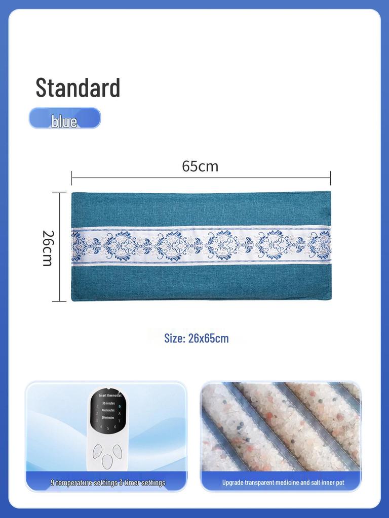 Electric Sea Salt Heat Therapy Pack - Full Body Heating and Moxibustion Physio Bag