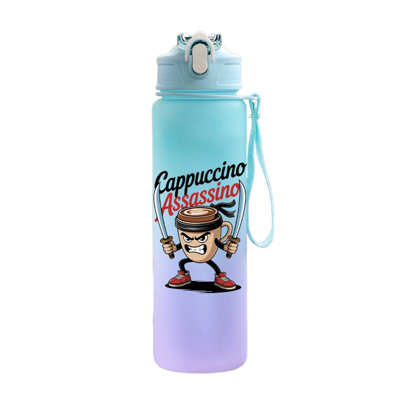 Tuang Tuang Tuang Printed 750Ml Water Bottle Anime Cartoon Large Capacity Drinking Cup Portable Outdoor Sports Water Cup Children Gift
