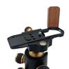 Camera Hand Grip With Wooden Handle Arca Swisses Mount Tripods Compatibility for XM5 Easy Battery Access