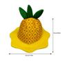 Soft Plush Cartoon Fruit Hat Funny Cosplay Headwear Pineapple Hat  Carnival Festival