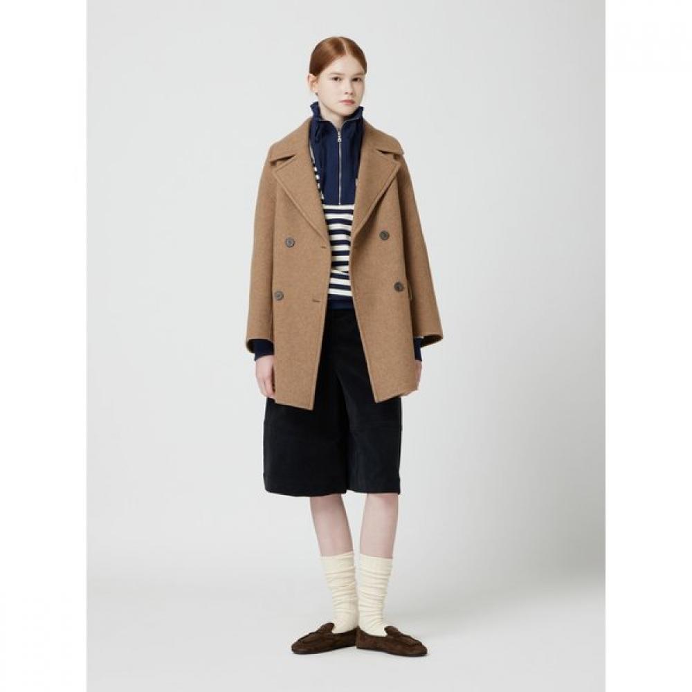 

Cc Collect Double Breasted Peacoat C254msg164 beige (BE)/66