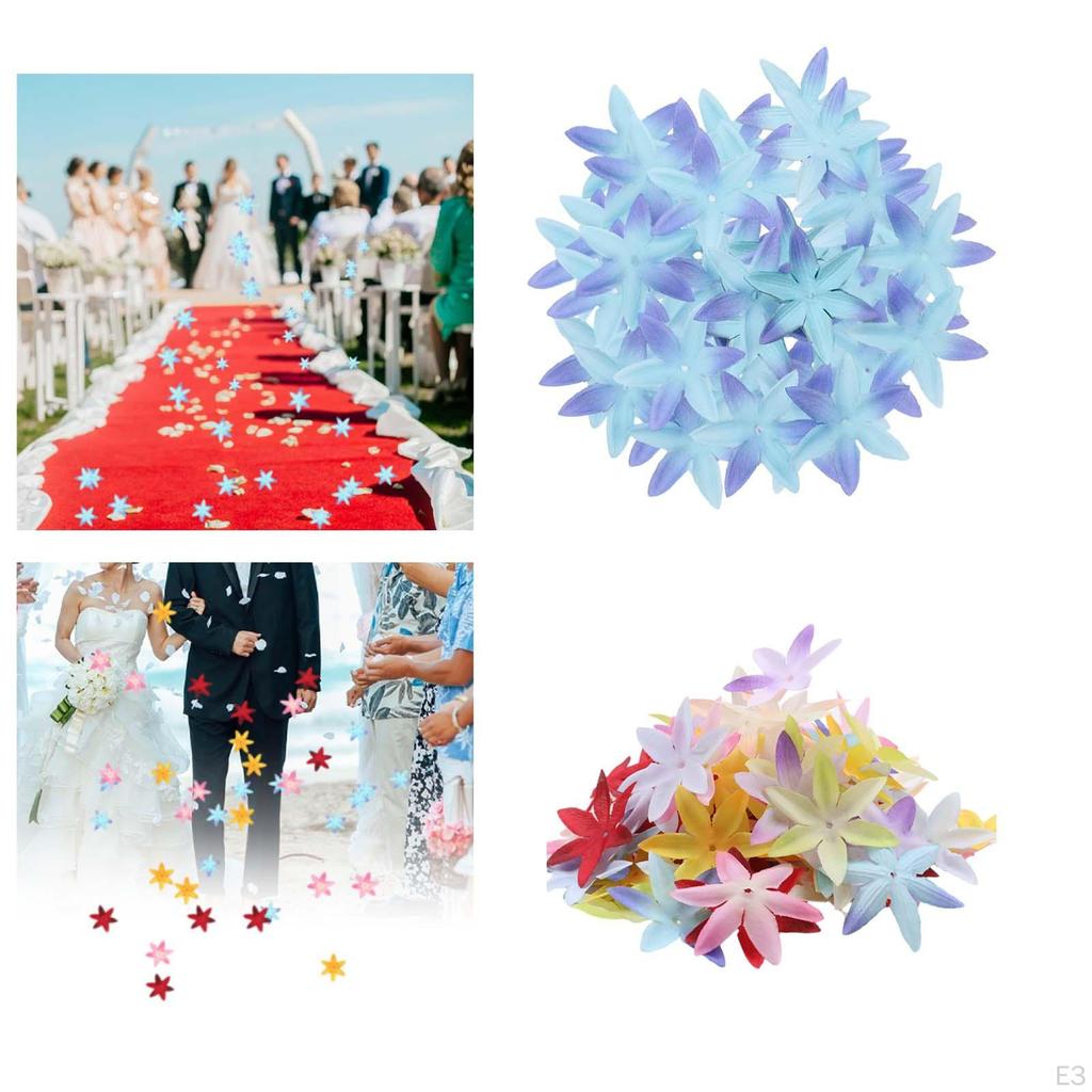 500 Pieces Artificial Silk Flower Petals Fake Petal Scatter for Table Centerpieces