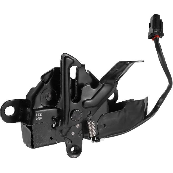 ACROPIX Car Hood Latch Lock Assembly Replacement for Toyota Highlander 2014-2019 No.535100E100 - Pack of 1 Black