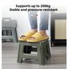 Heavy-Duty Folding Stool Collapsible Camping Stool Lightweight Step Chair  Picnic