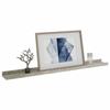 VidaXL Étagères murales 4 pcs Gris béton 80x9x3 cm