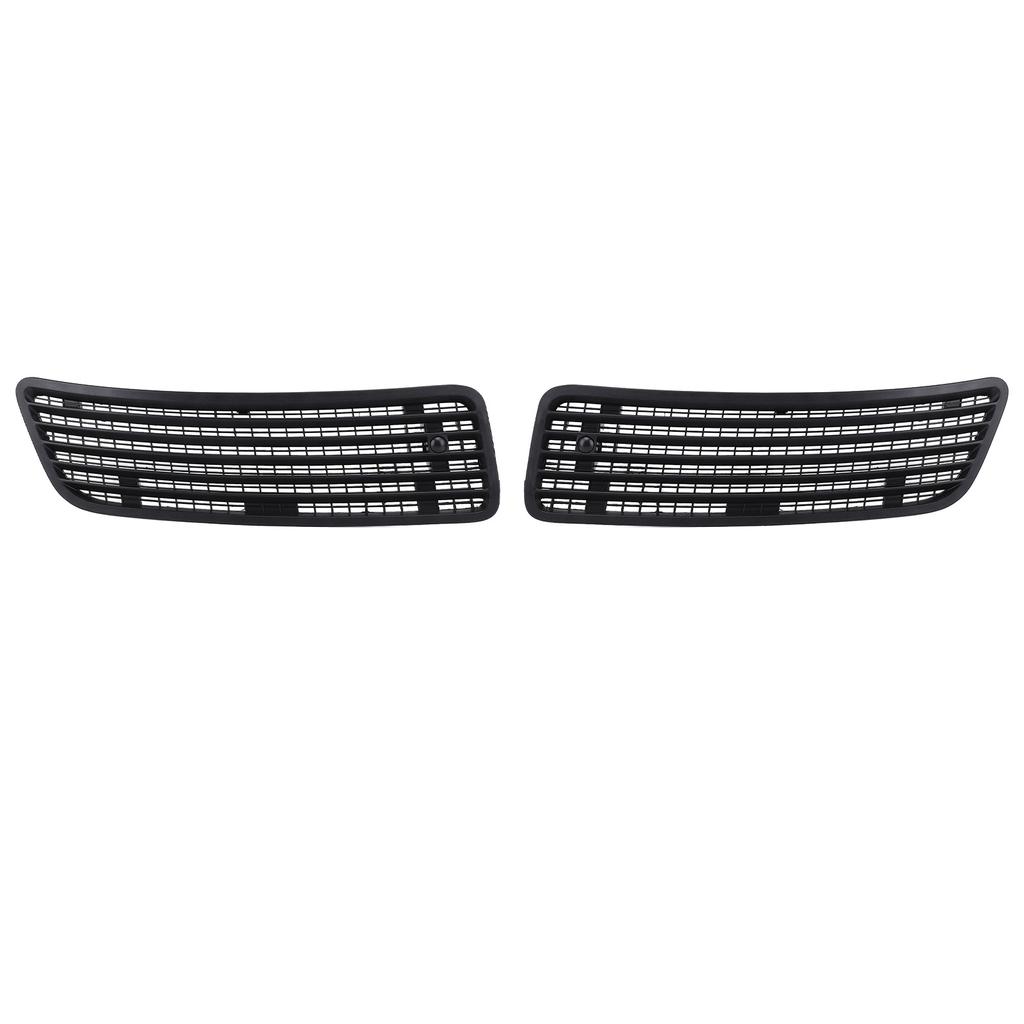 Hood Bonnet Upper Grill Vent Trim Enhanced Airflow Stylish Black Front Hood Air Vent Grille Cover Fo