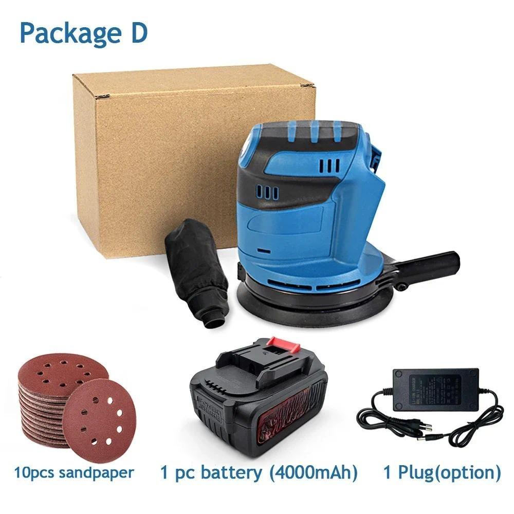 7000/9500/11000rpm 3-Speed Electric Sander Random Orbital Motor Wood Grinder Polishing Grinding Polisher Sanding Machine