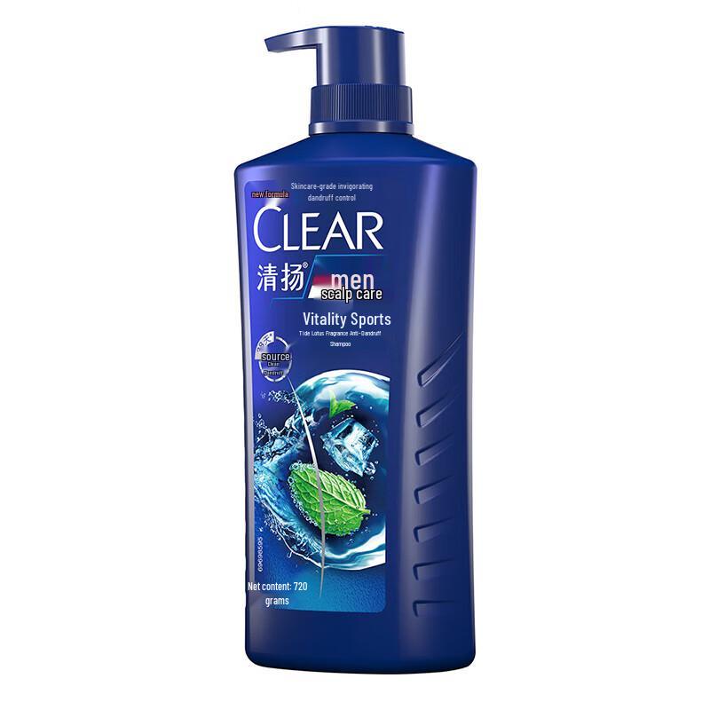 Clear Men's Vitality Sport Mint Anti-Dandruff Shampoo
