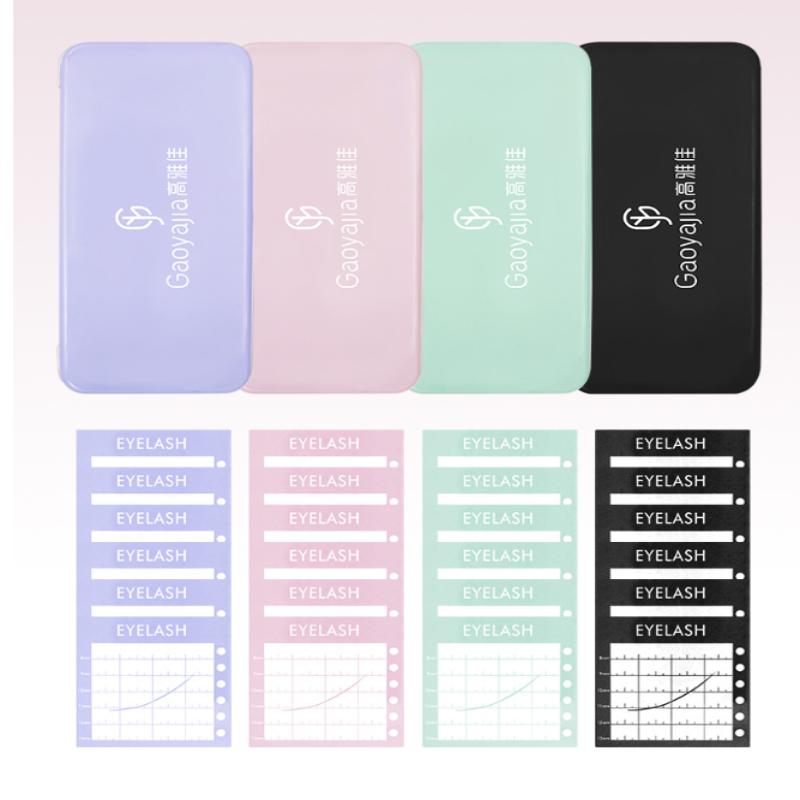 1 Set Storage Box Eyelash Grafting Table Display Box Pallet For Individual Suspended Magnetic Sheets Eyelash Protection Box