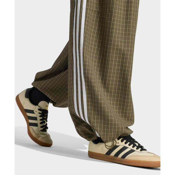 adidas Originals Loose Checks Vintage Striped Casual Sports Pants Women Pants LE8308
