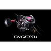 Shimano Engetsu 2021 100HG RIGHT Bait Reel, Saltwater, Offshore, Tai Rubber, Black/Gray