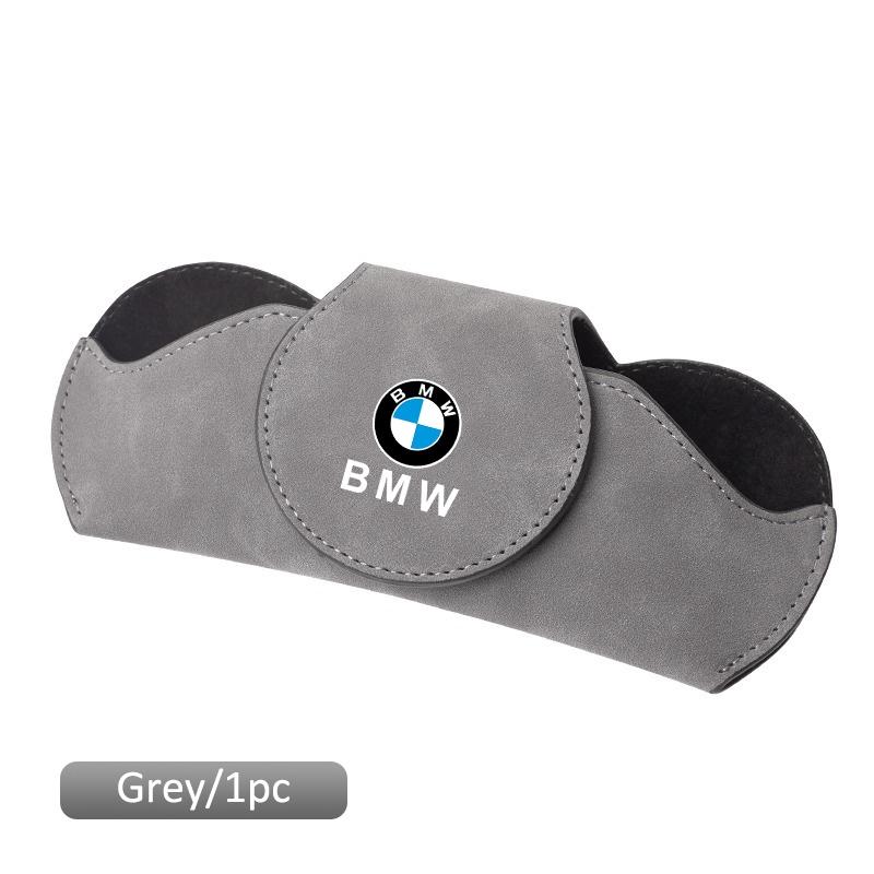Suede Car Glasses Clips Sun Visor Convenient Storage Glasses Clips For BMW E39 E46 E90 F10 F11 F20 F30 F34 G20 G21 G38 X1 X3 X5 ulbn07