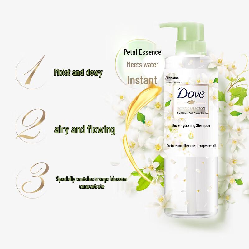 Dove Botanical Volumizing Light Hair Conditioner, Blue Wind Chime, 470ml