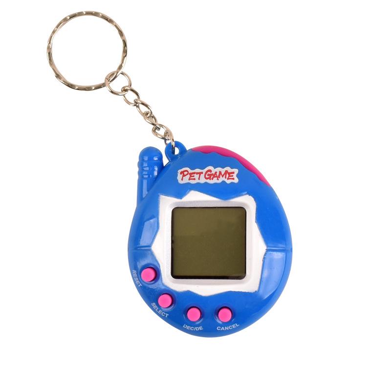 Mini Handheld Virtual Pet Game Console Keychain Toy Gift