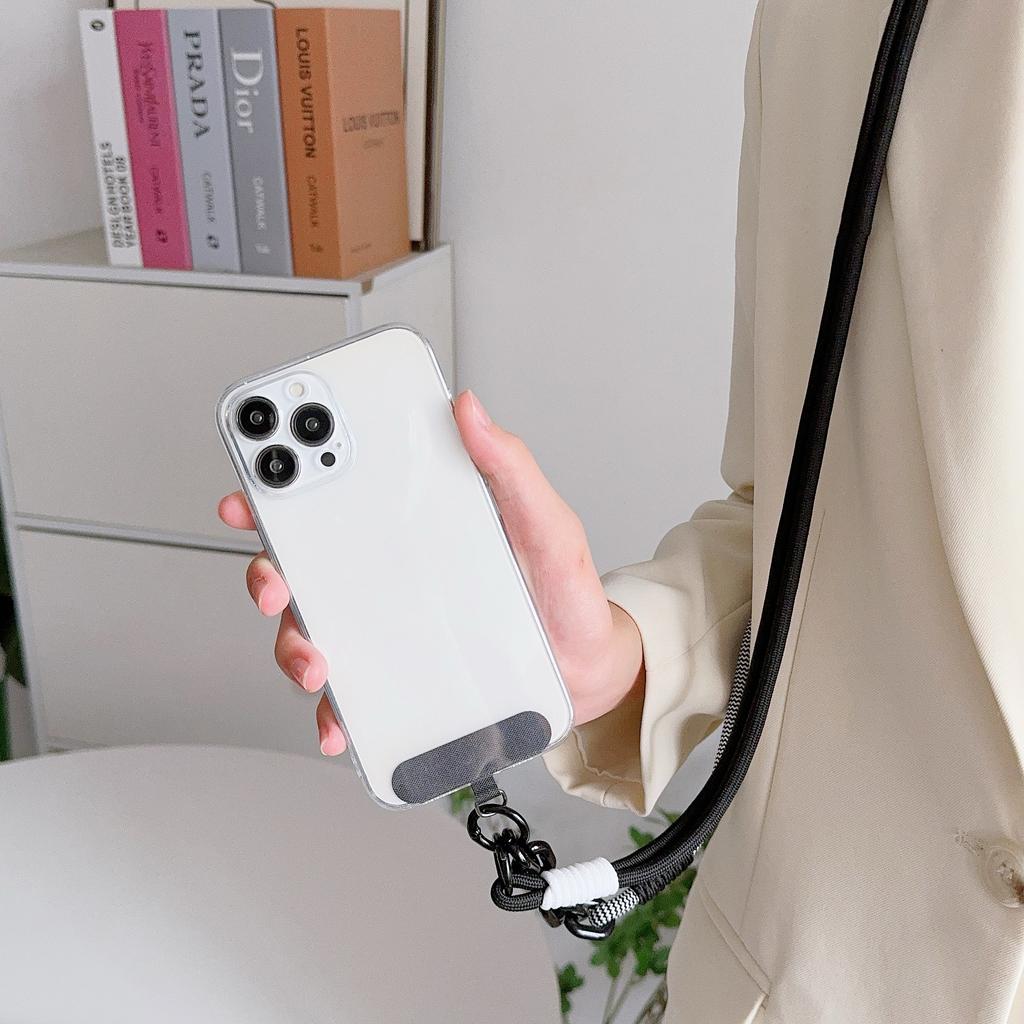 Süßes Acryl-Handy-Lanyard Durchmesser Outdoor Universelle Hülle Crossbody Schulter Karten-Halsband-Kordelclip Aufhängen Anti-Verlust-Handgelenkband