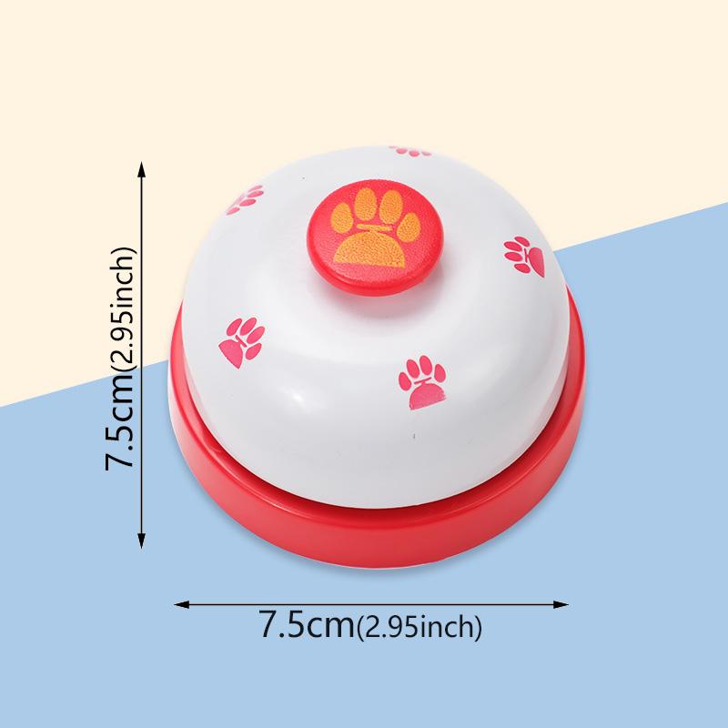 Interactive Dog Training Bell Toy, Battery Free, Pet Calling and Rewards Dog Toys for Puppy Pet Call Puppy Accessories Pet Toys