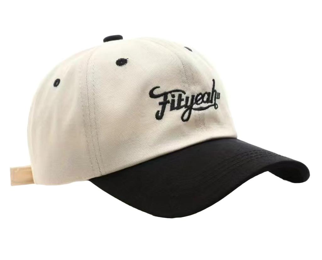 Sproutsy Fityeah Korean Vintage Hat Women's Cap, Style, (Black)
