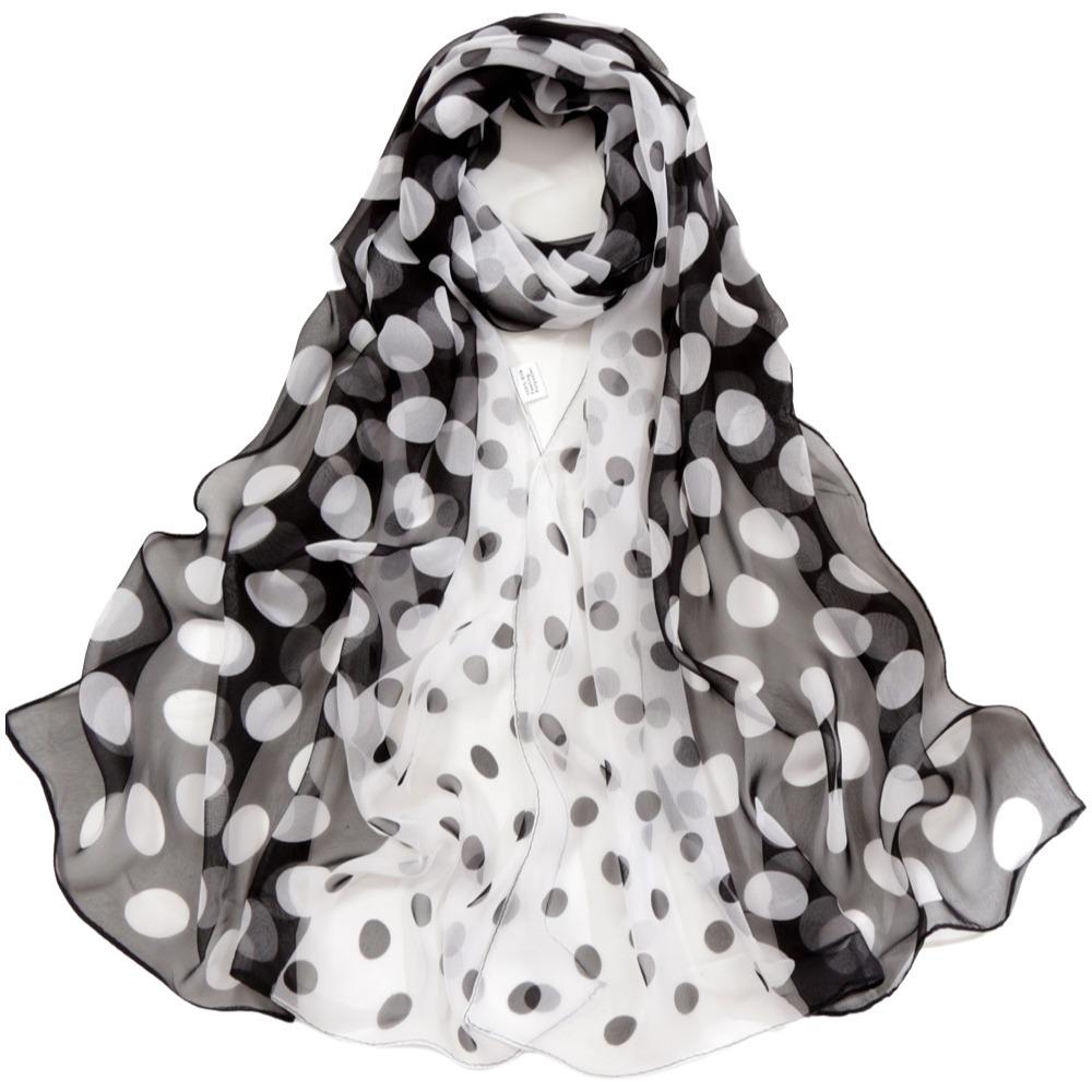 Sunscreen Shawls Wraps Scarves for Women Summer Head Wraps Polka Dot Scarf Air Conditioner Shawl
