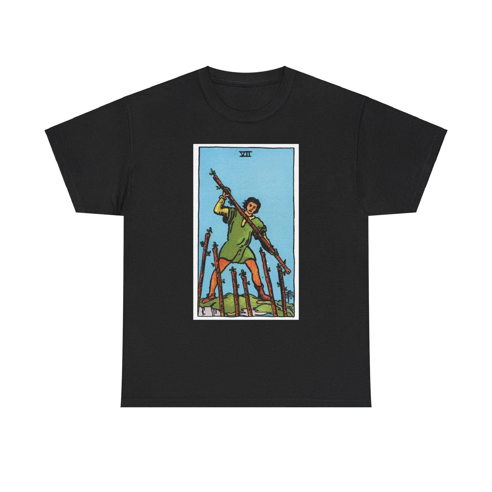 The 7 of Wands (Tarot Card) T shirt M