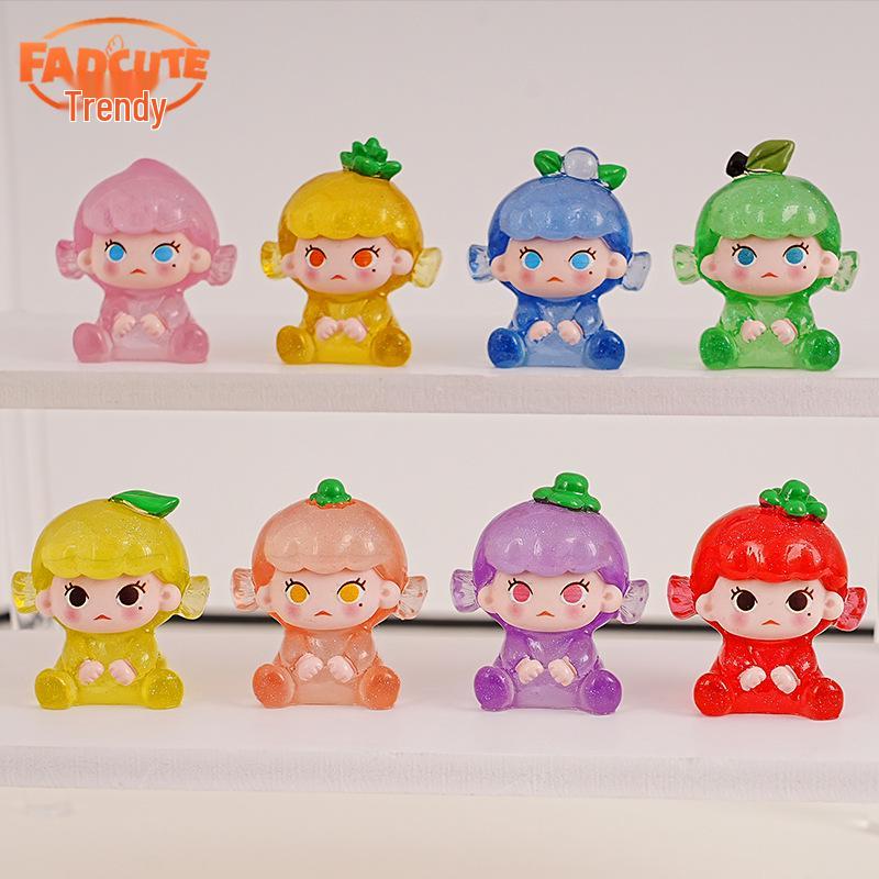 

Luminous Fruit Resin Ornaments for Car Interior Decoration