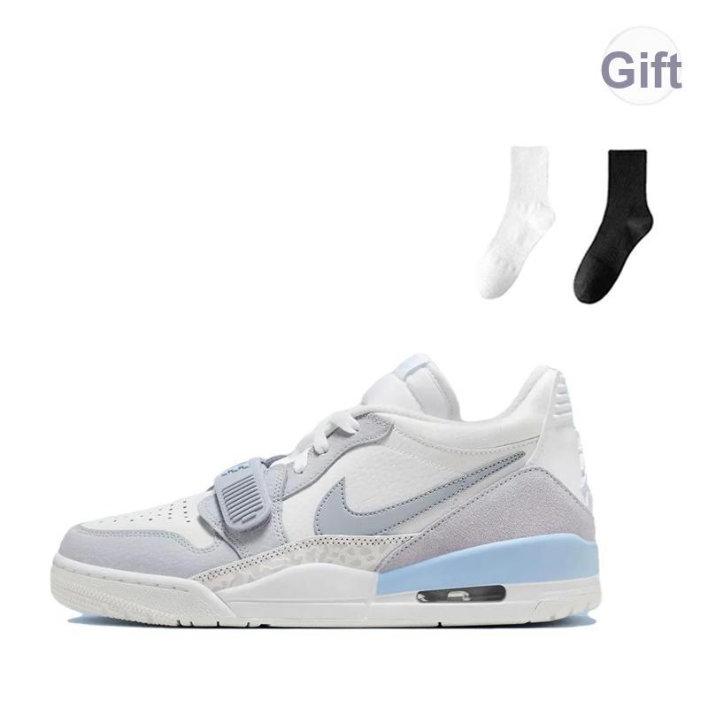 Air Jordan Legacy 312 Low Ashen Slate Glacier Blue Men Sneakers White HQ1190-101