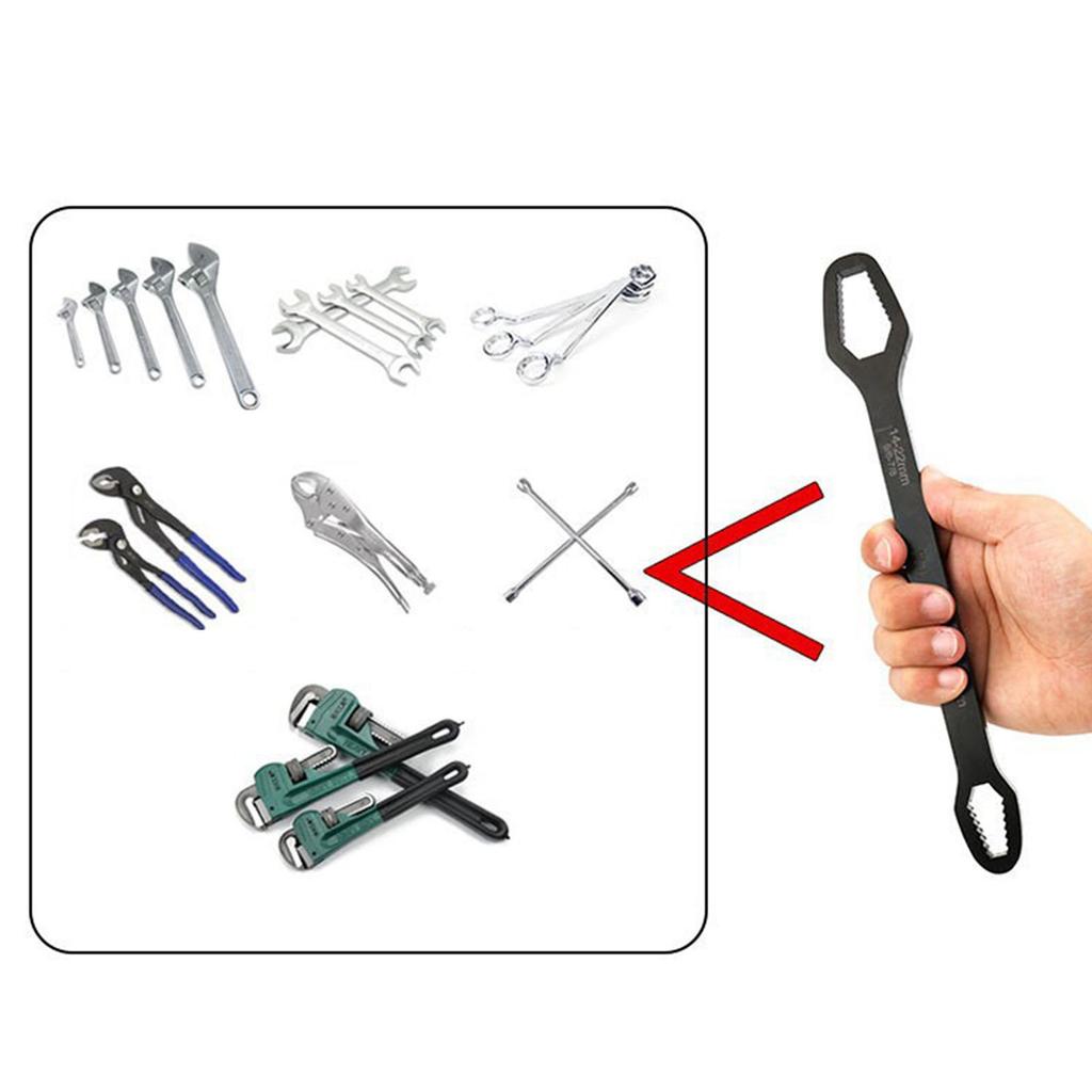 Heavy Duty Universal Wrench Spanner Tool For 317mm Nut Home Users Professional Technicians Diverse Repair Applications