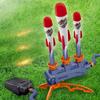 Wyrzutnia Rakiet X4 Piankowych Katapulta 2W1 Launcher Miotacz Rakietnica Lt